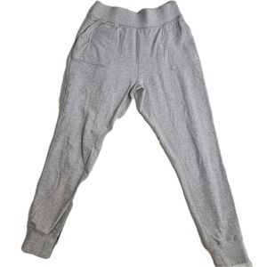 Nike Yoga 7/8 Fleece‎ Sweatpants Womens Size Medium DA0713-050 Gray